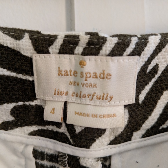 Vintage Kate Spade Statement Pant - Size 4 - Picture 3 of 4